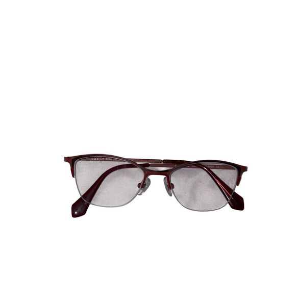C-Zone The Netherlands X2268 Red Metal Half Rim Women’s Frames Eyeglasses main image 6